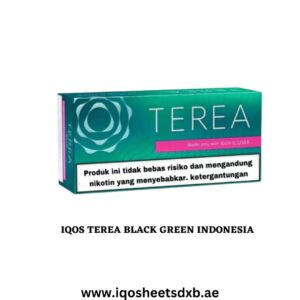 IQOS TEREA BLACK GREEN INDONESIA